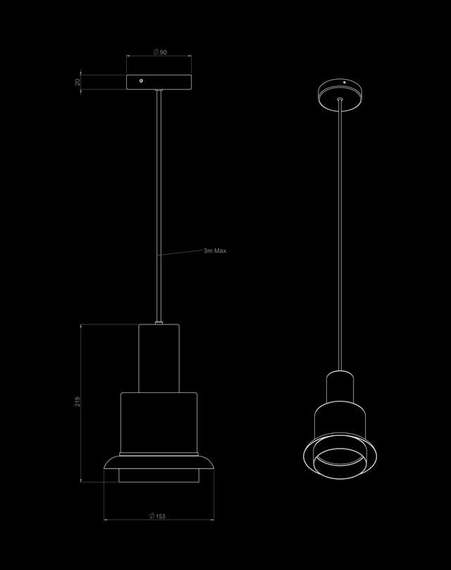 Chaumont /pendant 150