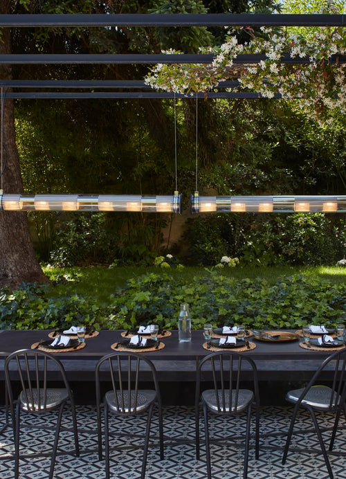 In The Tube / 120-1300 Pendant Horizontal IP64 - DCW éditions - 2