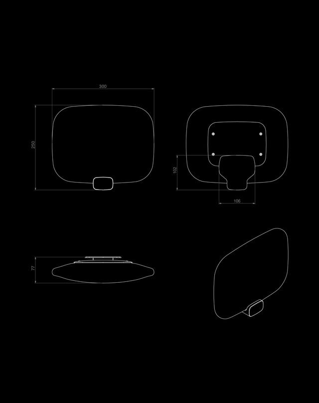 Light Me Tender Horizontal/ Wall