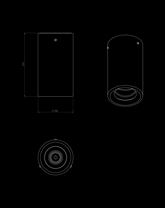 Tobo Porcelain Ceiling 180